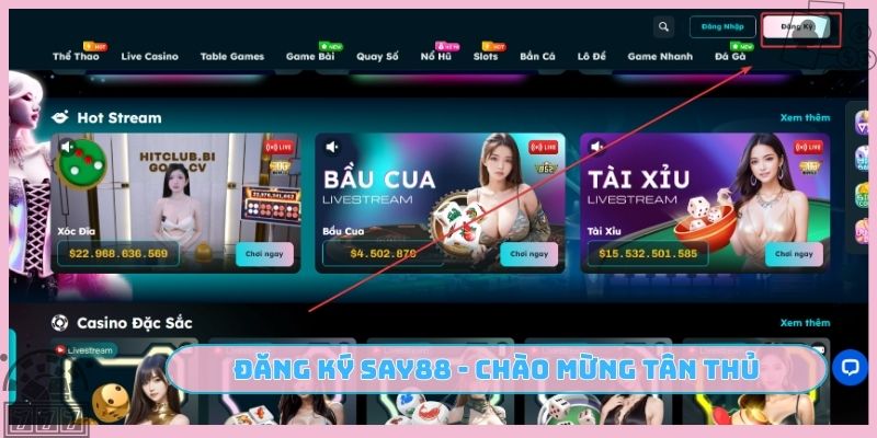 Đăng ký SAY88